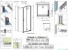 Radaway Essenza Kdj B kabina 80x90cm prawa szkło przejrzyste 1385081-01-01R/1384050-01-01
